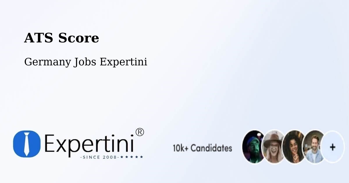 Resume ATS Score & Job Description Match Tool – Bempflingen - Germany Jobs Expertini