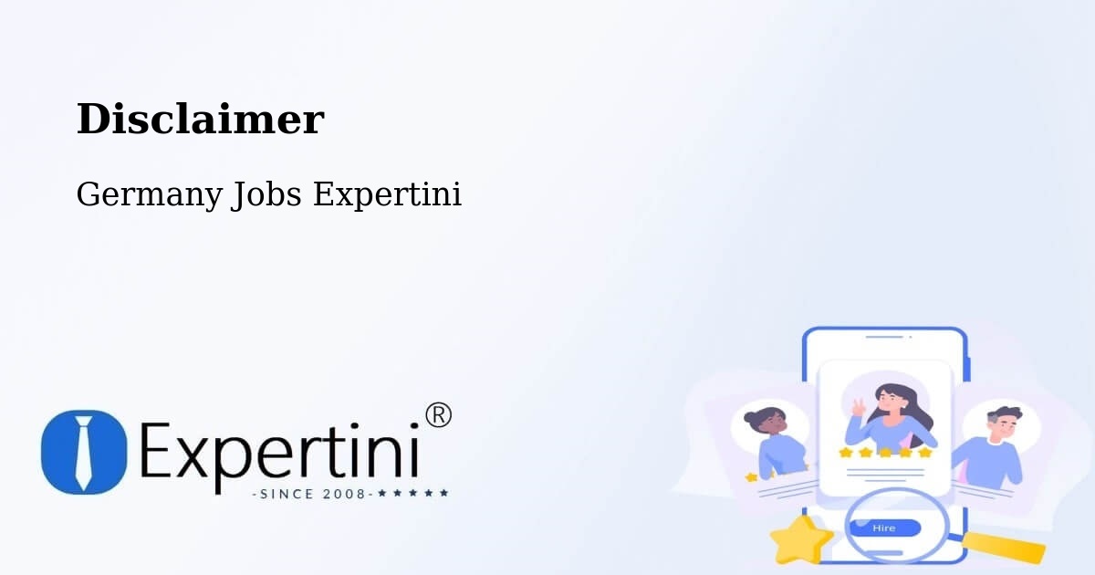 Disclaimer – Bempflingen - Germany Jobs Expertini